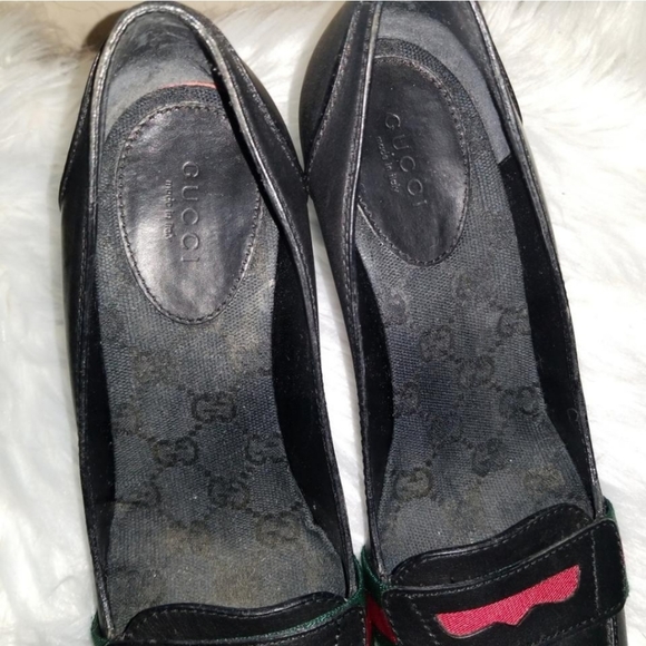 Authentic Gucci Black Lifford Loafer 154500 - Picture 8 of 10